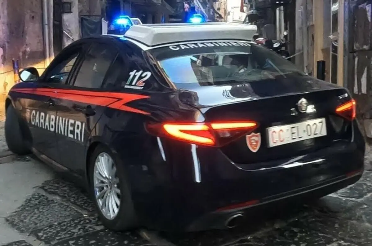 L'arresto dei carabinieri