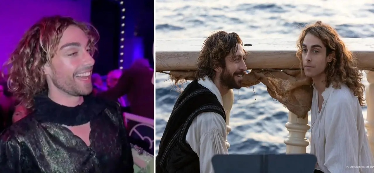 Sulla destra foto di Salvatore Pastore