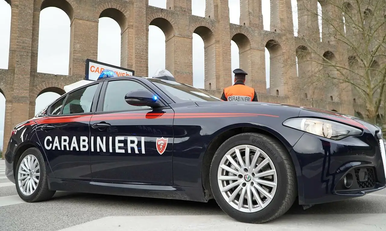 I carabinieri ai Ponti della Valle