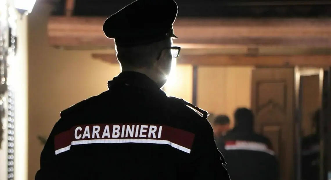 L'arresto dei carabinieri