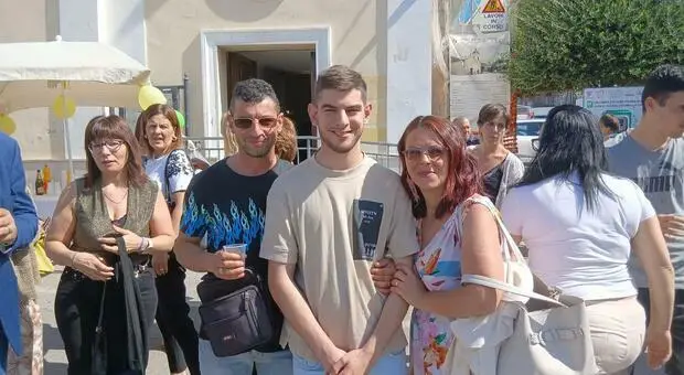 Salvatore Amato e la sua famiglia