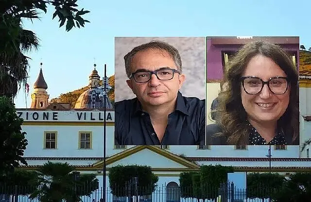 Il consigliere Santangelo e la segretaria del Pd Roberti