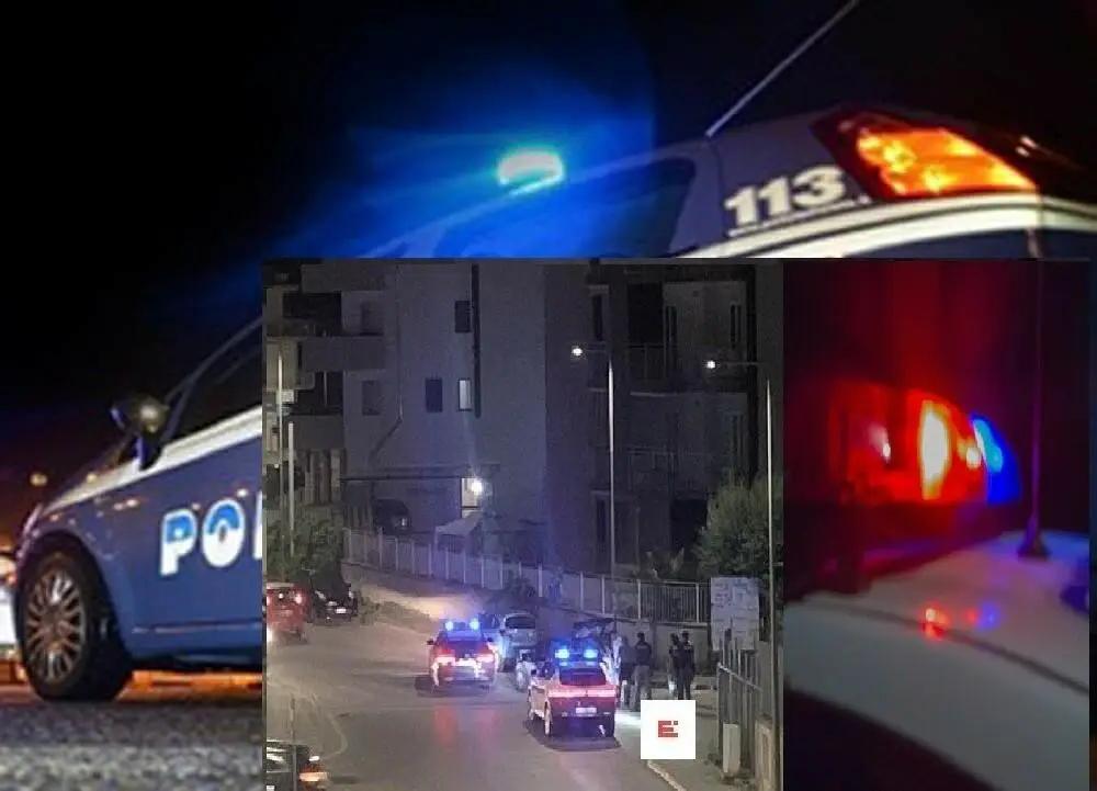 Blitz nella notte lungo via Viviani