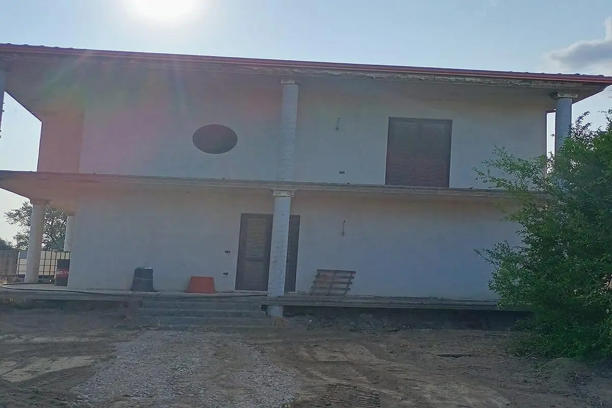 La struttura prima dei lavori