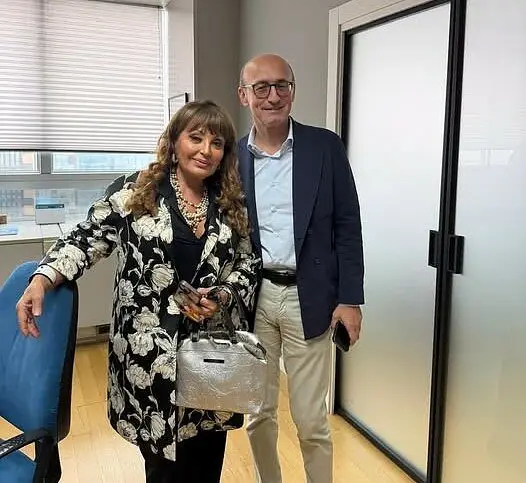 Maria Luigia Iodice e Mario Casillo