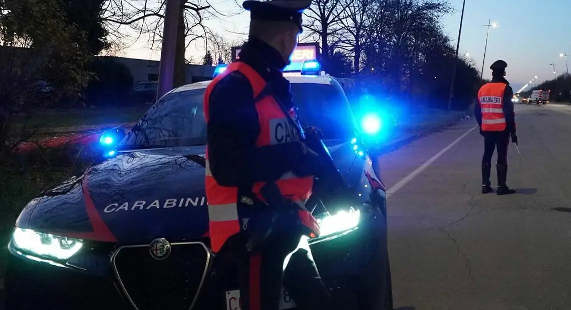 L'inseguimento dei carabinieri