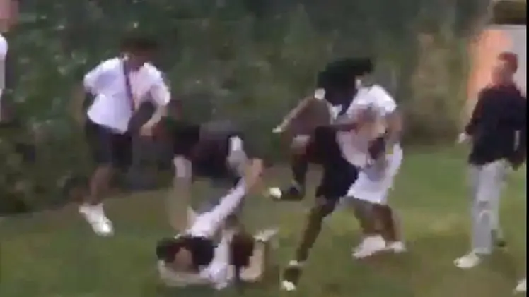 Rissa in villetta a Caserta