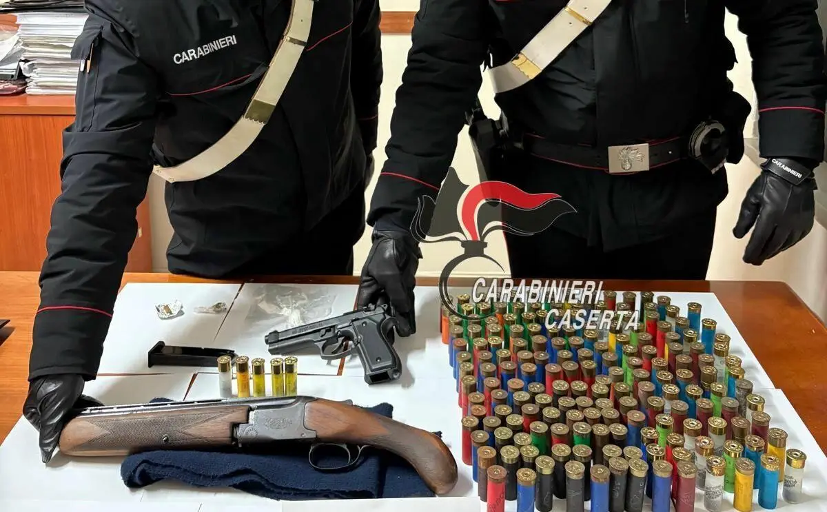 L'arresto dei carabinieri