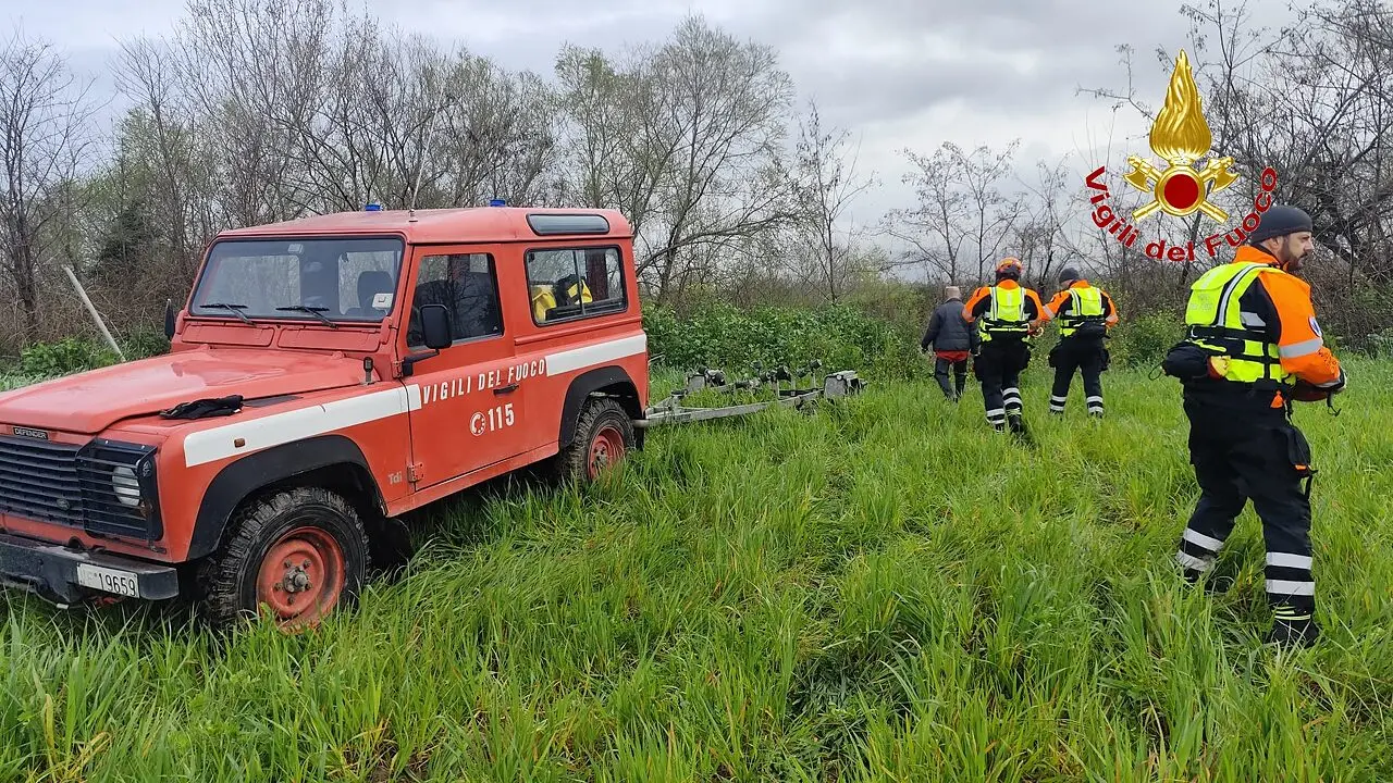 Vigili del fuoco al lavoro