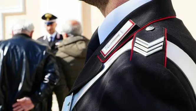 Bloccato e arrestato dai carabinieri dopo l'aggressione alla madre