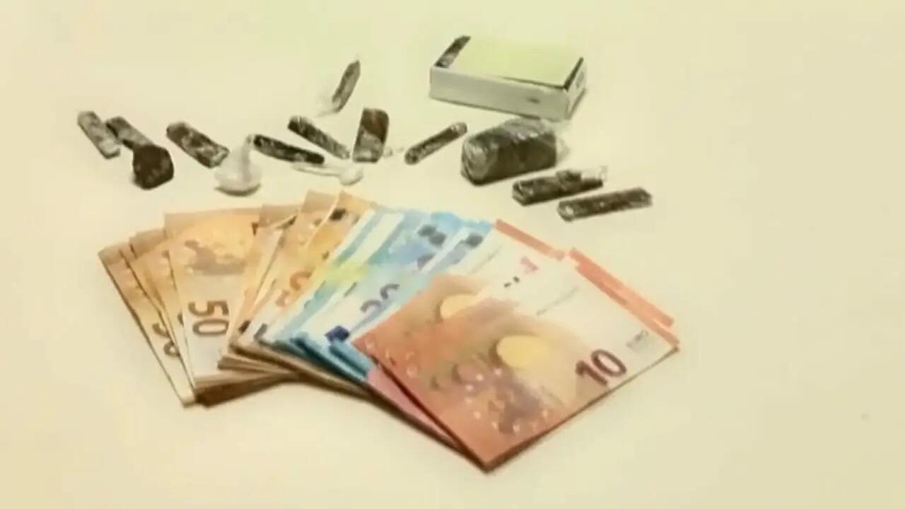 La droga sequestrata