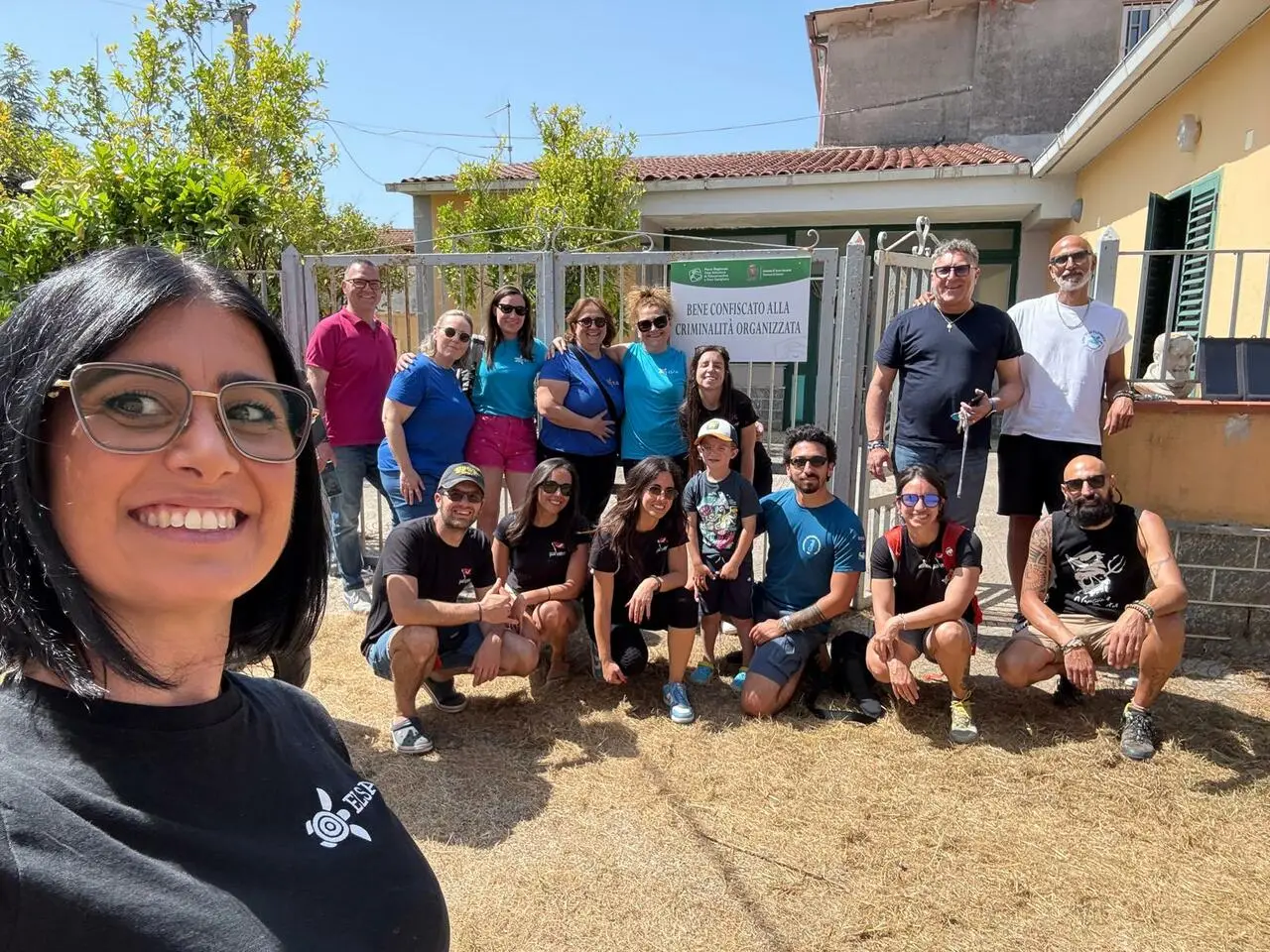 L'associazione Elsa nel bene confiscato