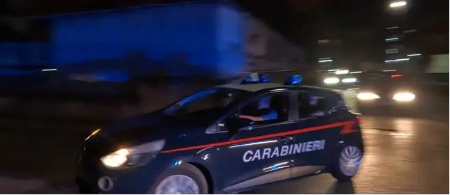L'arresto dei carabinieri