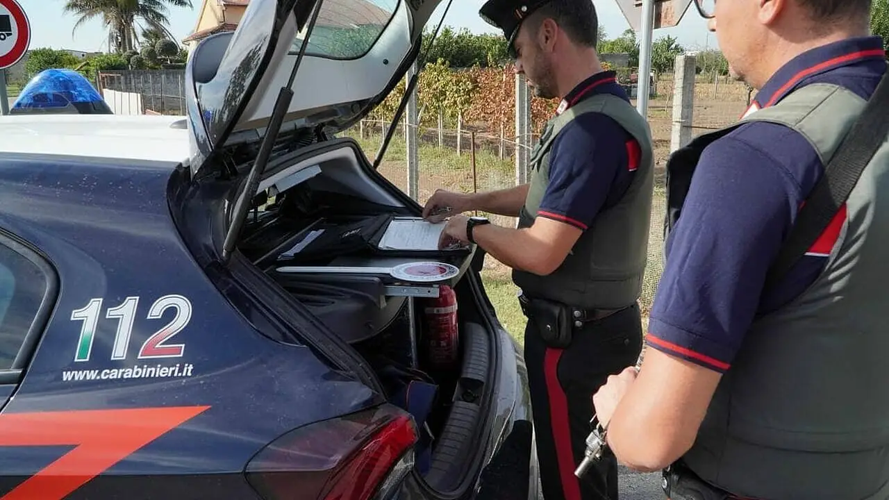 Il sequestro dei carabinieri