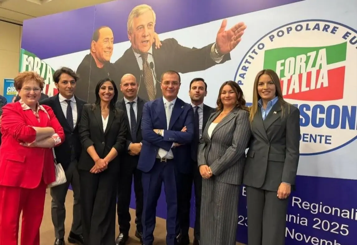I candidati al consiglio regionale di Forza Italia