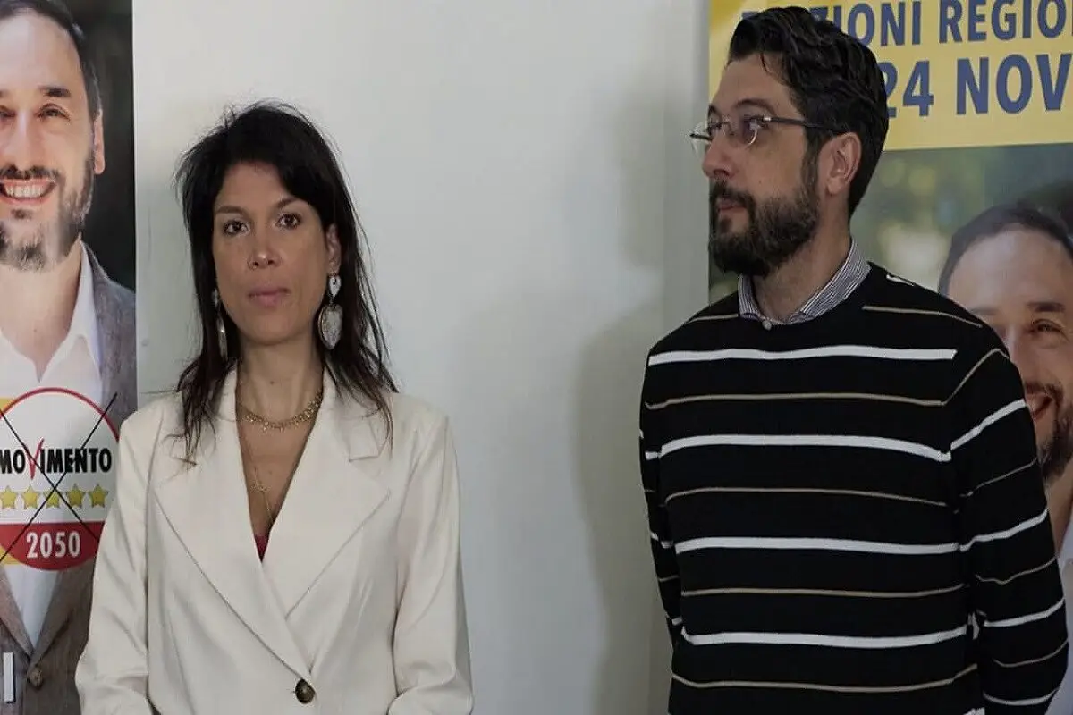 La consigliera Cibelli e il coordinatore provinciale Buompane