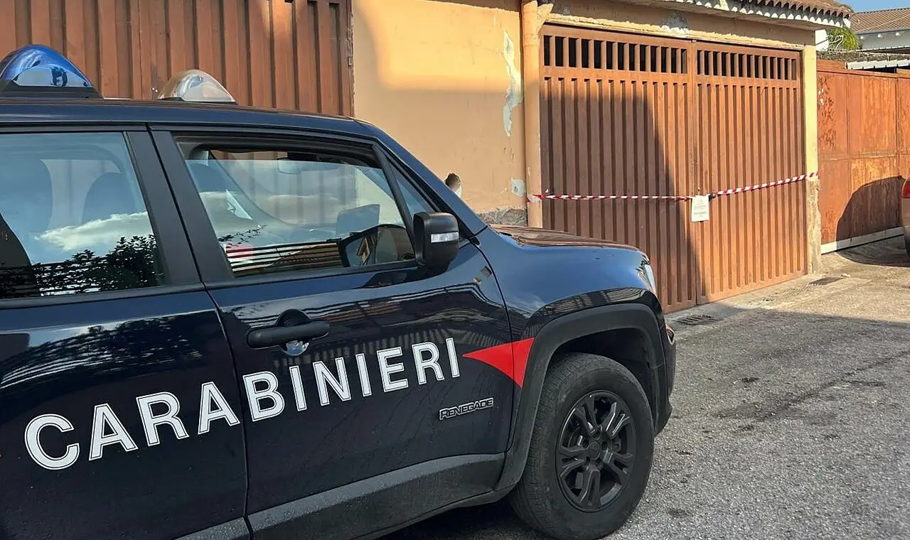 Il sequestro dell'officina