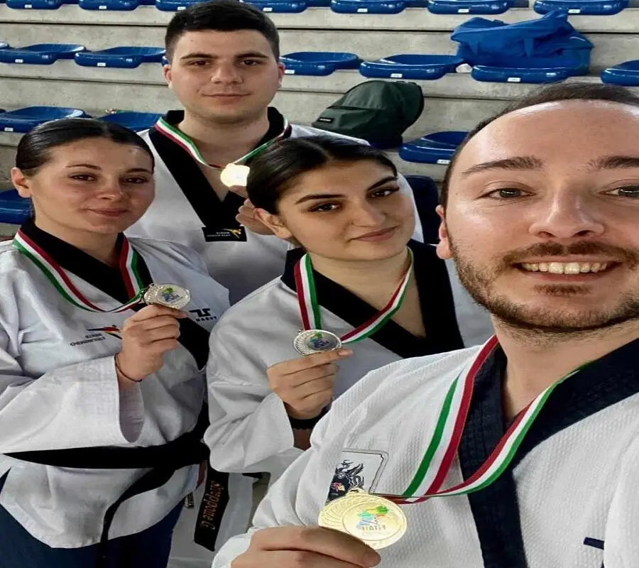 Le quattro medaglie d'oro