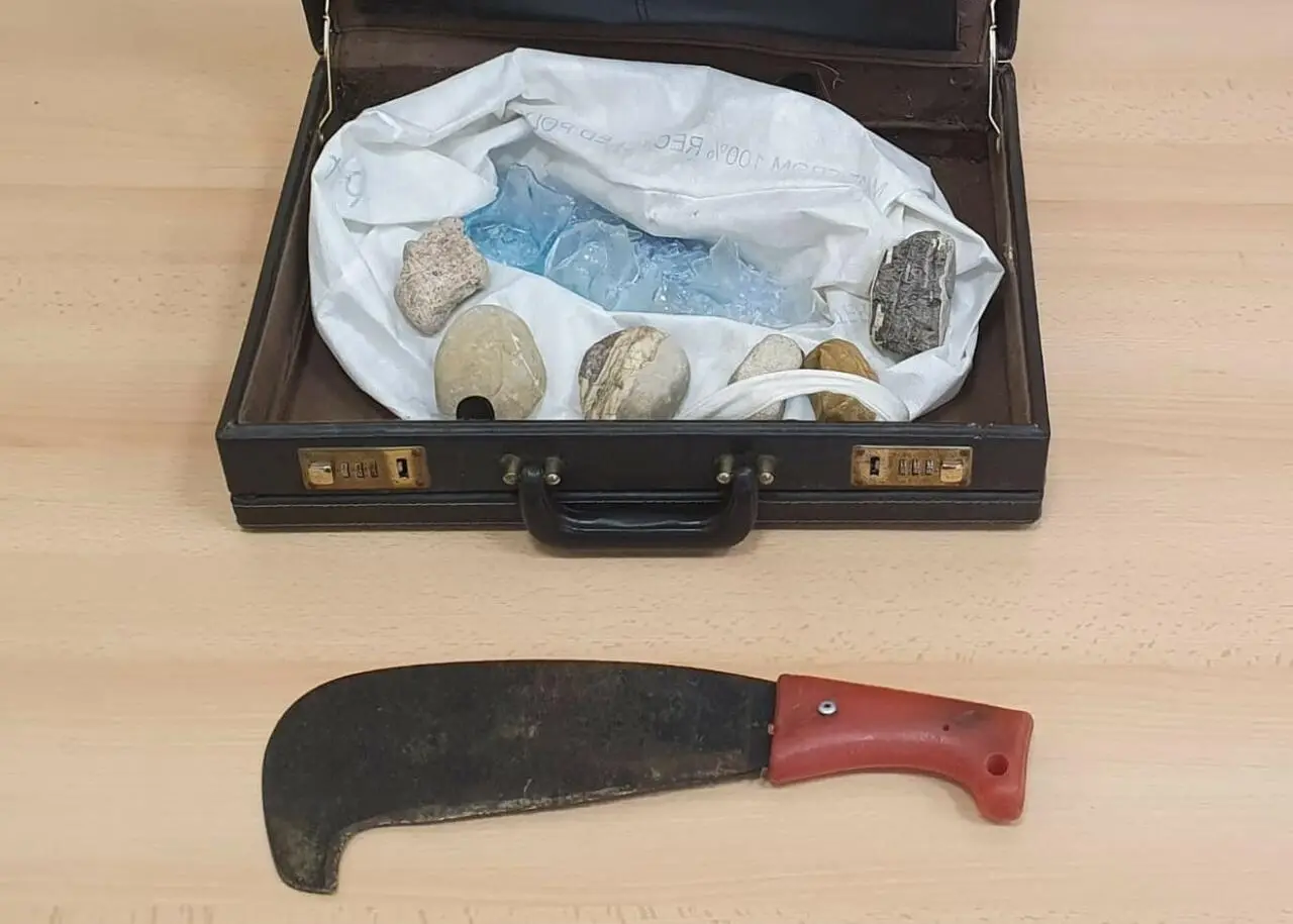 La polizia sequestra la roncola