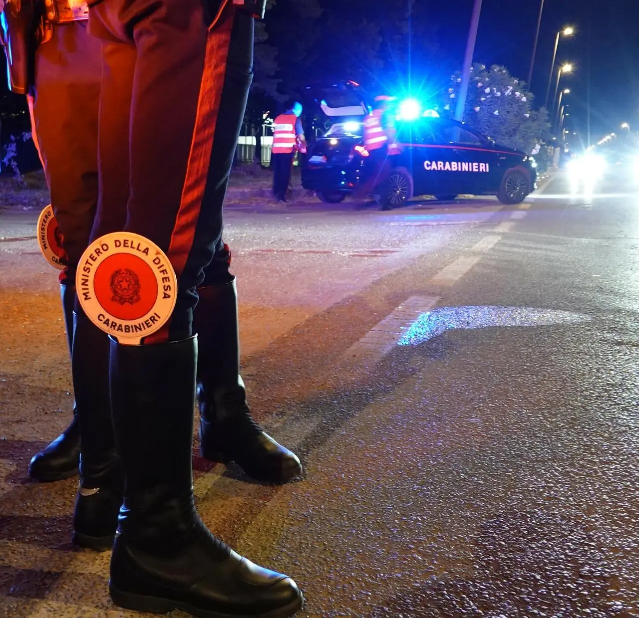 L'arresto dei carabinieri