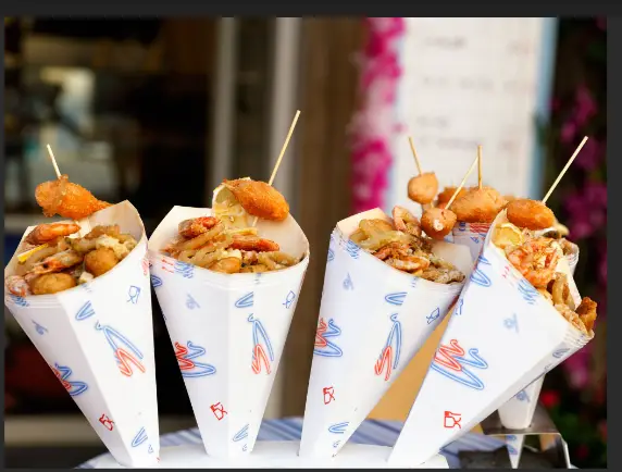 I prodotti dello street food