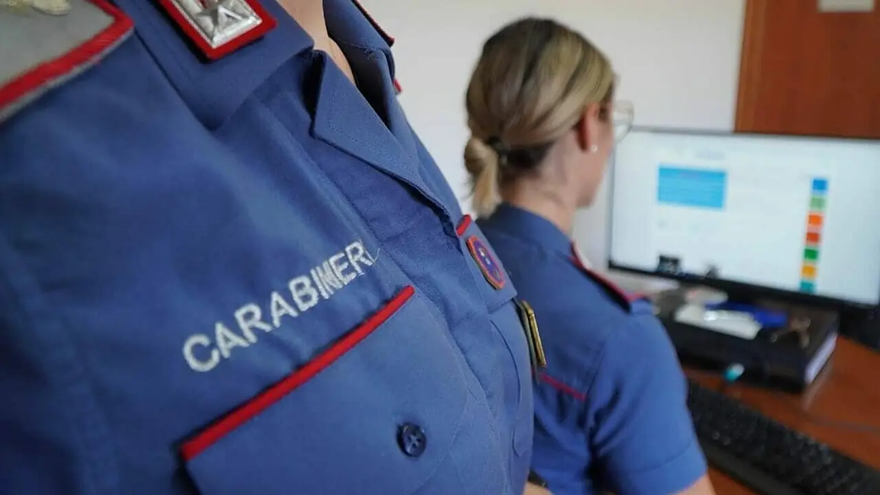 Le indagini dei carabinieri