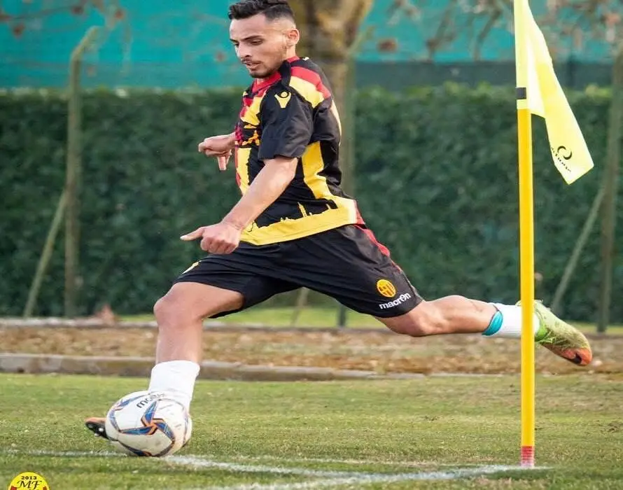 Il calciatore Mario Giannini