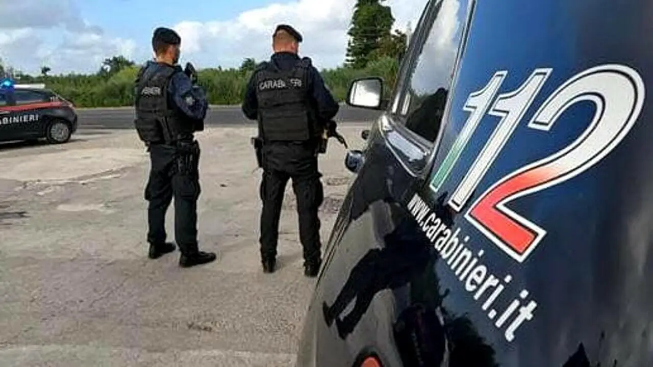 L'arresto dei carabinieri