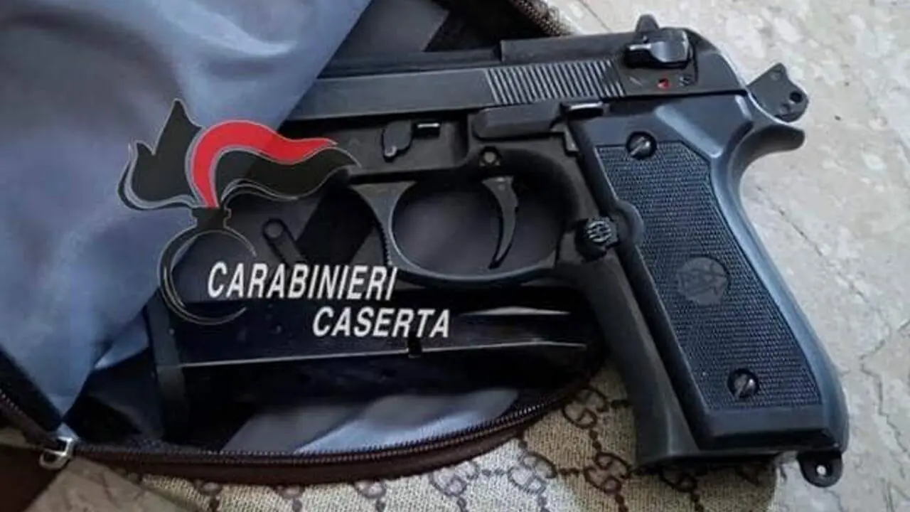 Il sequestro della pistola
