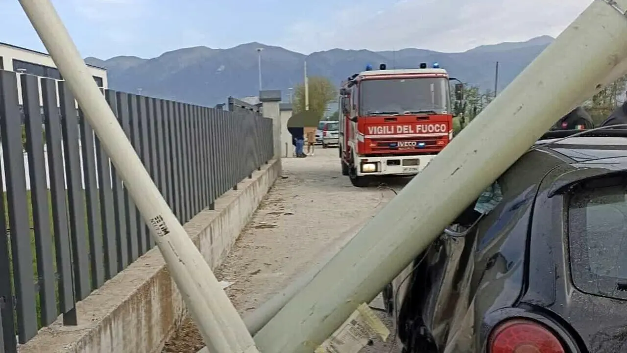 L'incidente sulla Provinciale