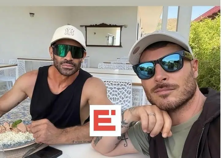 Pranzo domenicale a Mondragone per Gianni Sperti e Valerio Taglialatela