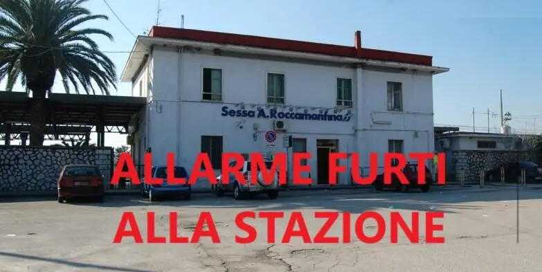 Raid alla stazione di Sessa-Roccamonfina