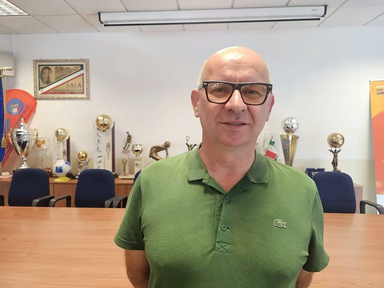Il selezionatore Loris Parise