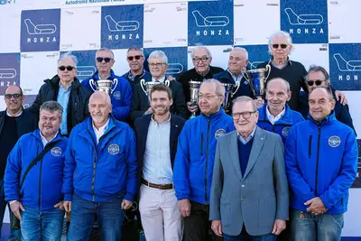 La premiazione a Monza