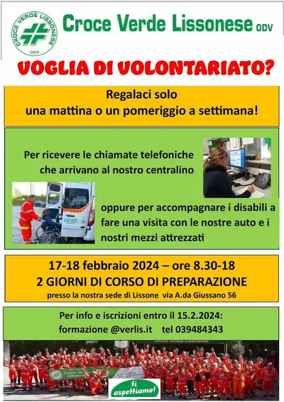 La locandina del corso