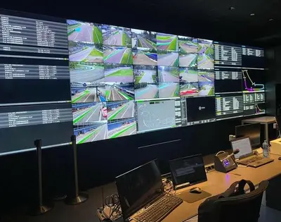 Un'immagine della Race Control