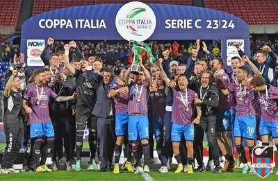 Catania vincitore della Coppa Italia Serie C