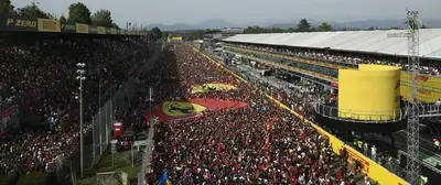 Il pubblico del GP d'Italia