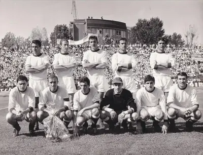 Foto Caprotti: Ciceri tra Jimmy Fontana e Claudio Sala.