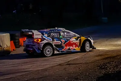 La Ford WRC durante lo scorso Monza Rally Show