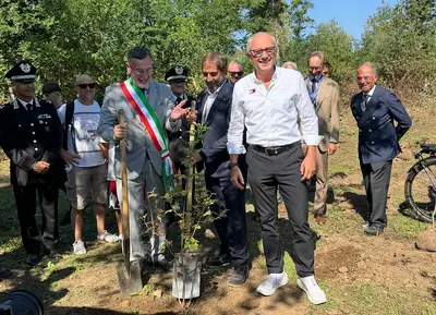 Paolo Pilotto, Geronimo La Russa e Stefano Domenicali