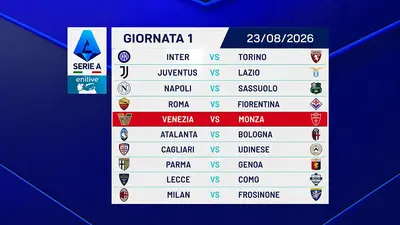 Una prova di calendario serie A