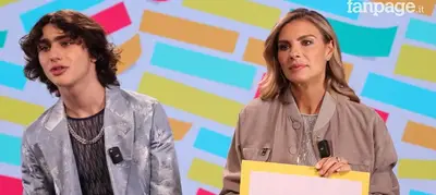 Achille Costacurta e la mamma Martina Colombari