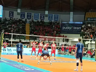 Mint Vero Volley Monza-Gas Sales Bluenergy Piacenza - foto Roberto Della Corna