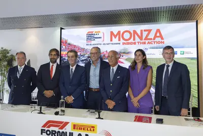 Stefano Domenicali, Angelo Sticchi Damiani, Attilio Fontana, Paolo Pilotto, Geronimo La Russa, Giuseppe Redaelli