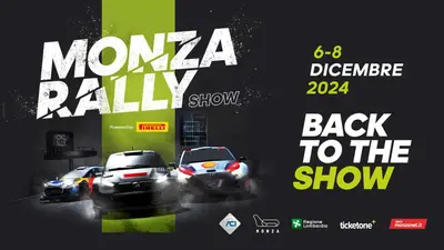 Il poster del Monza Rally Show