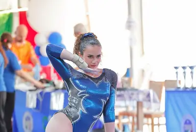 Nicole Finatti in azione Cesenatico