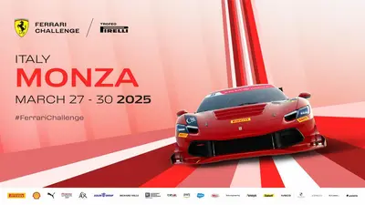 La locandina del Ferrari Challenge
