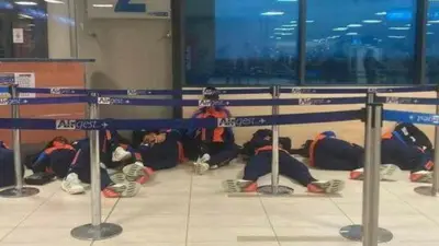 Juventus Next Gen in aeroporto