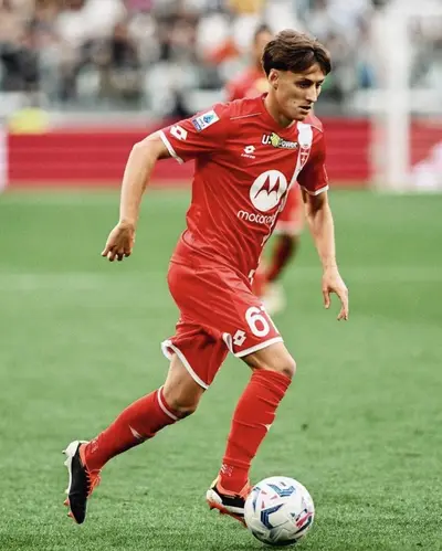 Andrea Ferraris durante Juventus-Monza